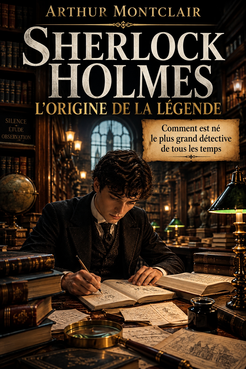 Couverture du livre Sherlock Holmes – L’Origine de la Légende, par Arthur Montclair