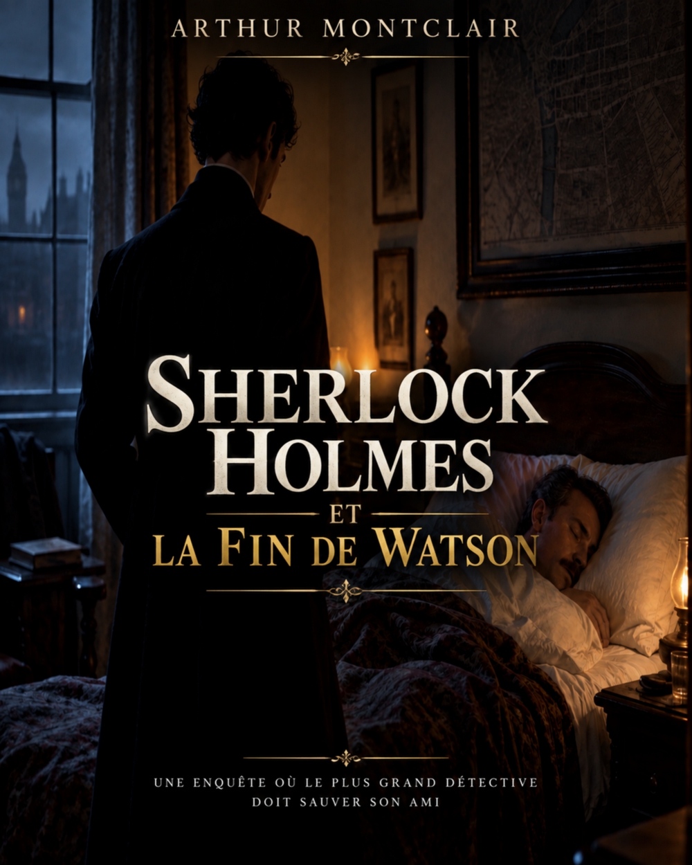 Couverture du livre Sherlock Holmes et la Fin de Watson, par Arthur Montclair