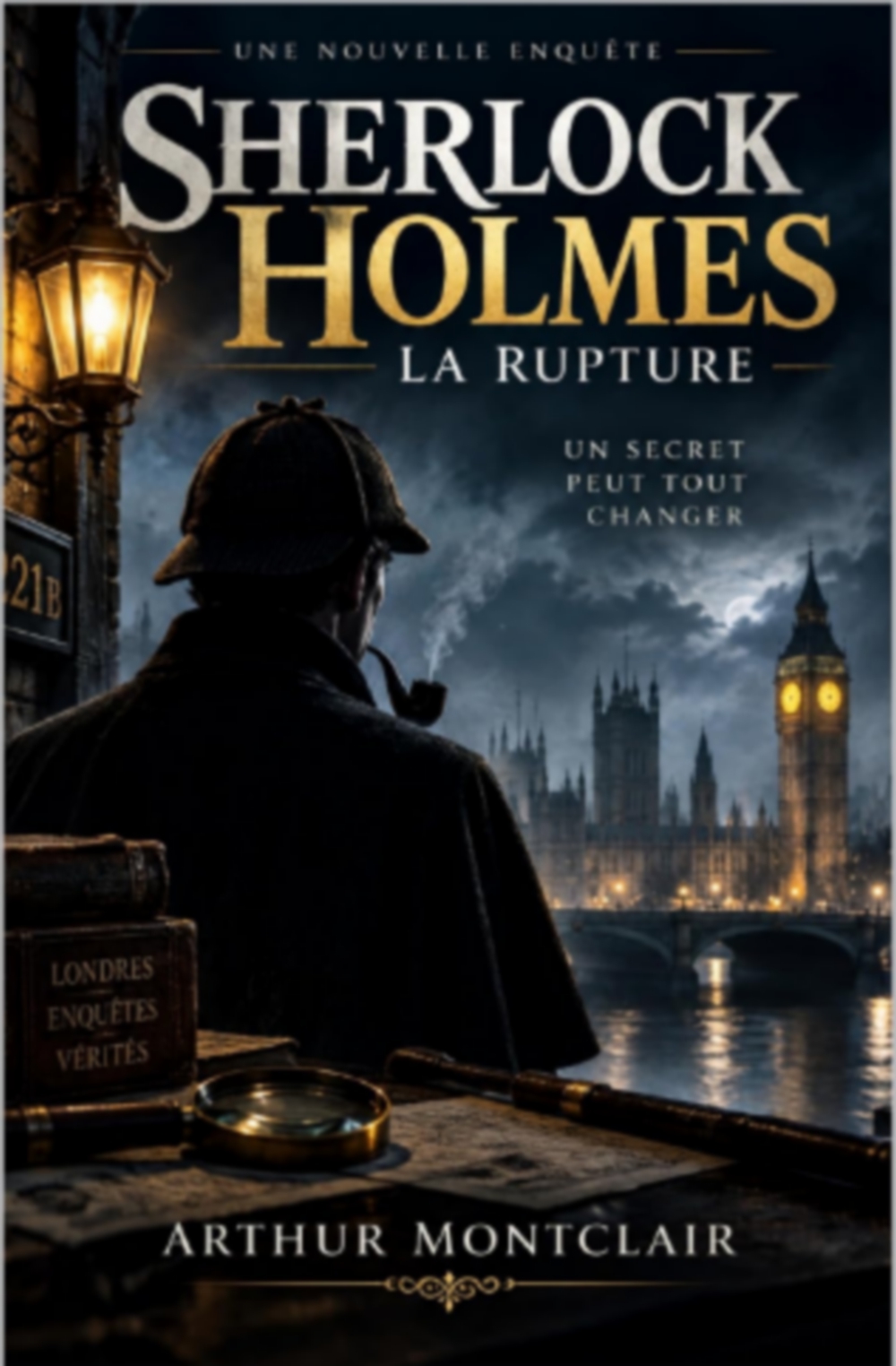 Couverture du livre Sherlock Holmes – Rupture, par Arthur Montclair