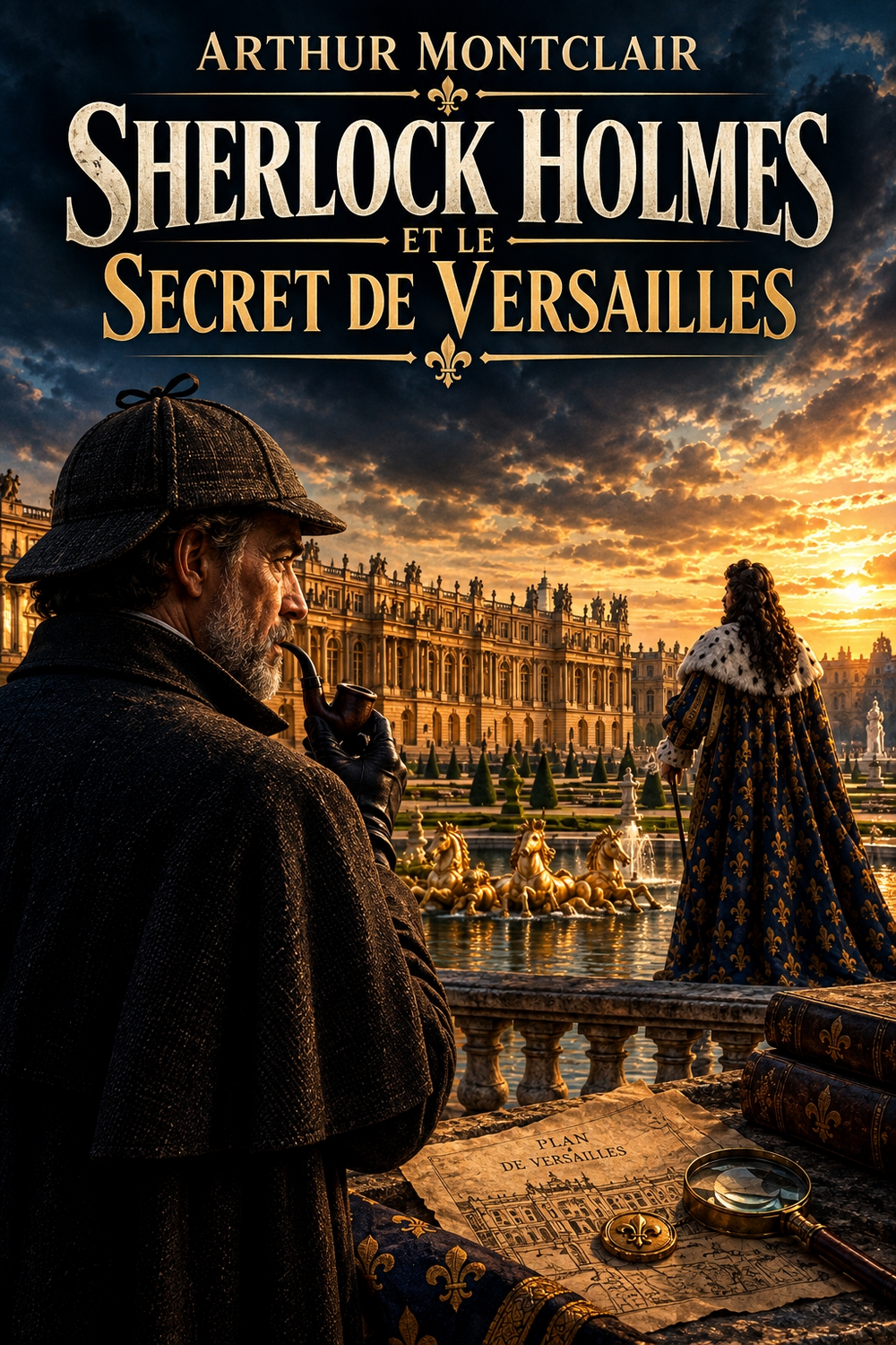 Couverture du livre Sherlock Holmes et le Secret de Versailles, par Arthur Montclair