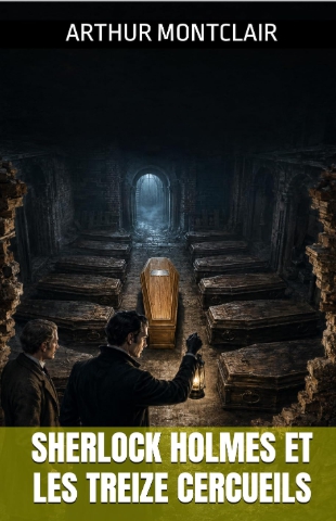 Couverture Sherlock Holmes et les Treize Cercueils par Arthur Montclair