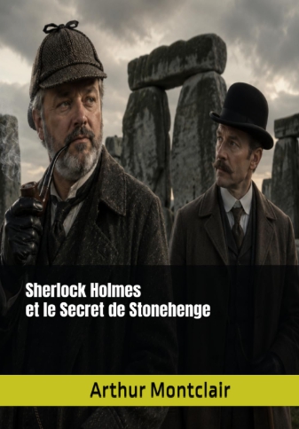 Couverture Sherlock Holmes et le Secret de Stonehenge par Arthur Montclair
