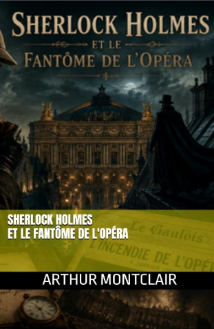 Couverture Sherlock Holmes et le Fantôme de l'Opéra par Arthur Montclair
