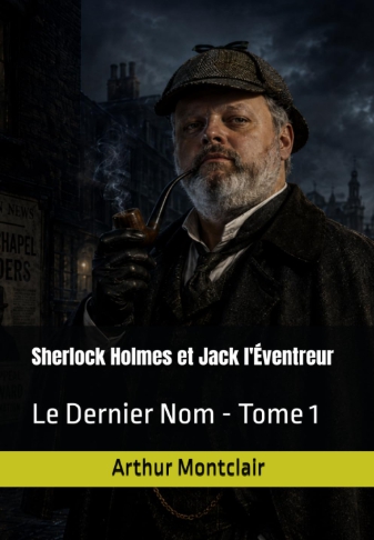 Couverture Sherlock Holmes et Jack l'Éventreur par Arthur Montclair
