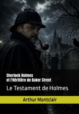 Couverture Sherlock Holmes et l'Héritière de Baker Street Le Testament de Holmes par Arthur Montclair